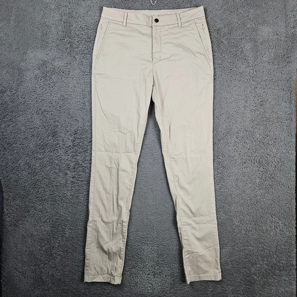 Birddogs Mens Chino Pants‎ 32x34 Khaki Tan Built-in Liner Stretch Performance